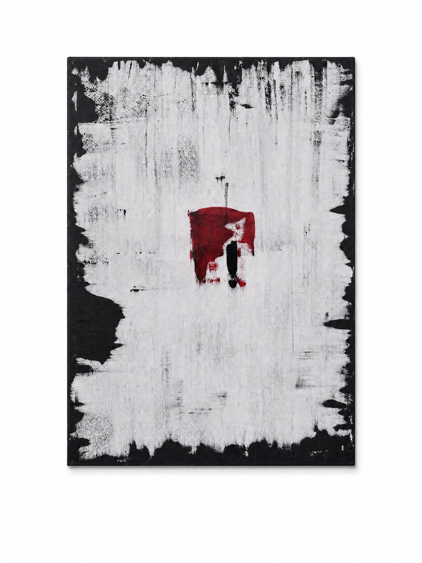 Stasis, abstract acrylic painting, 60 by 80 centimetres